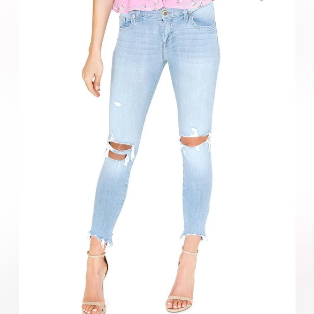 NWOT Pistola Audrey Mid Rise Light Wash Skinny Jeans in Vince Size 26